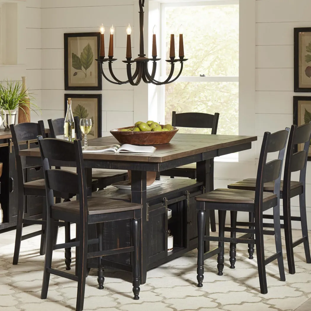 Madison County High-Low Table - Black