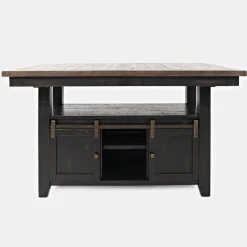 Madison County High-Low Table - Black
