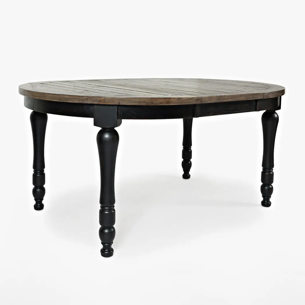 Madison County Oval Dining Table - Black