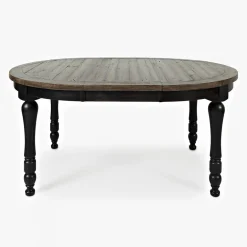 Madison County Oval Dining Table - Black