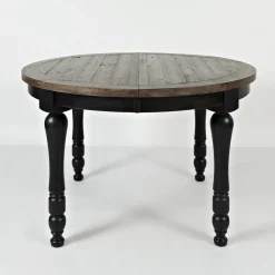 Madison County Oval Dining Table - Black