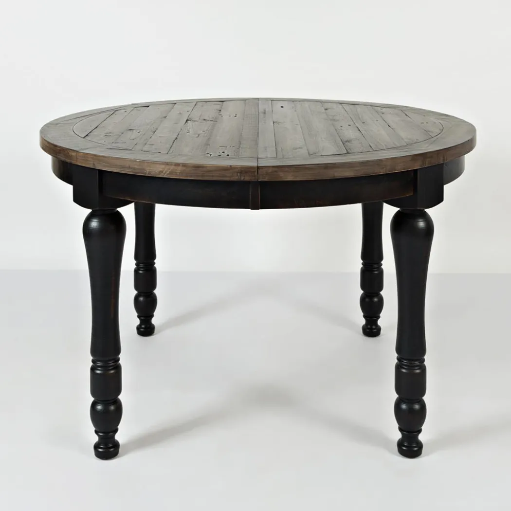Madison County Oval Dining Table - Black