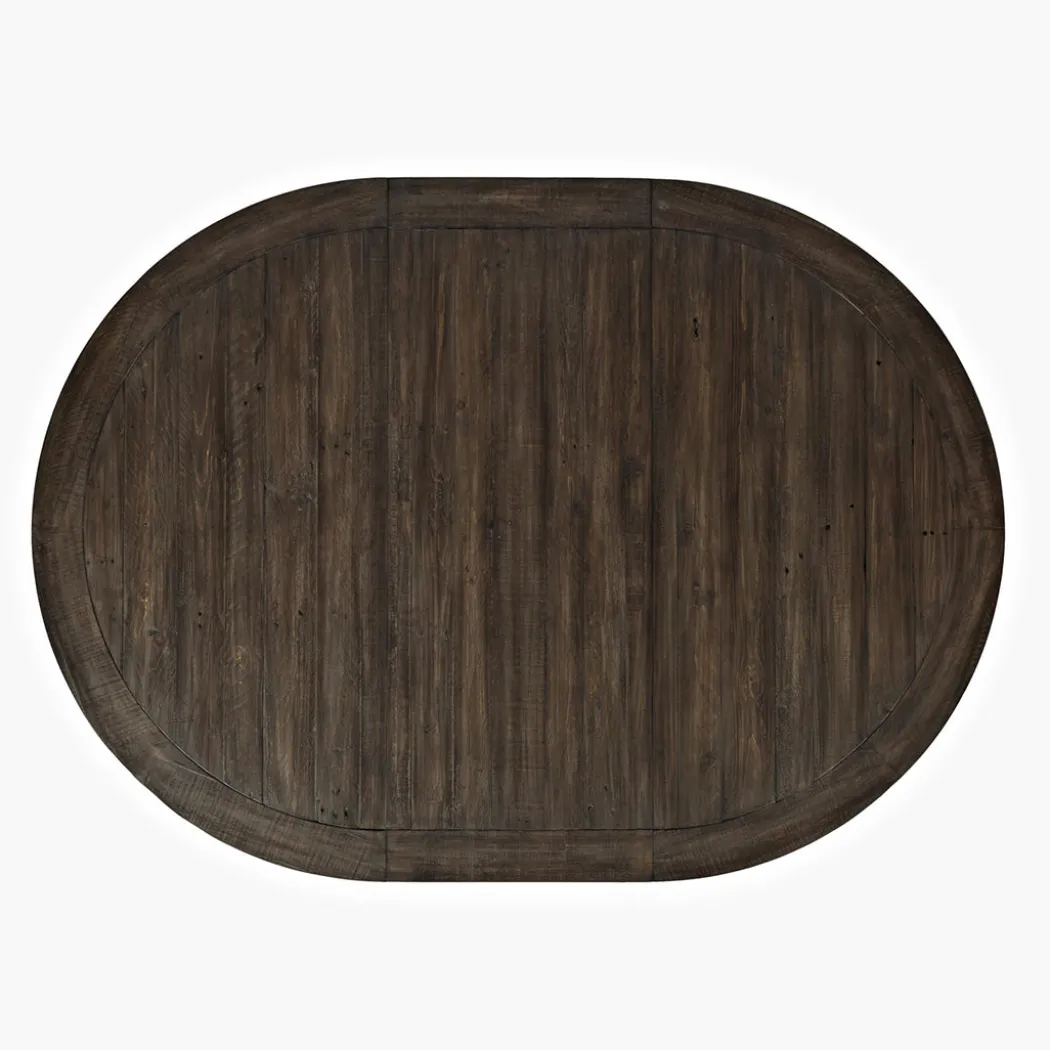 Madison County Oval Dining Table - Black
