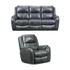Marquis Power Sofa and Rocker Recliner