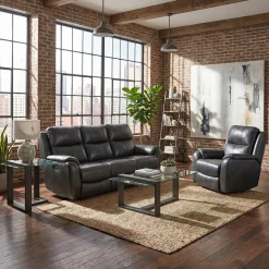Marquis Power Sofa and Rocker Recliner
