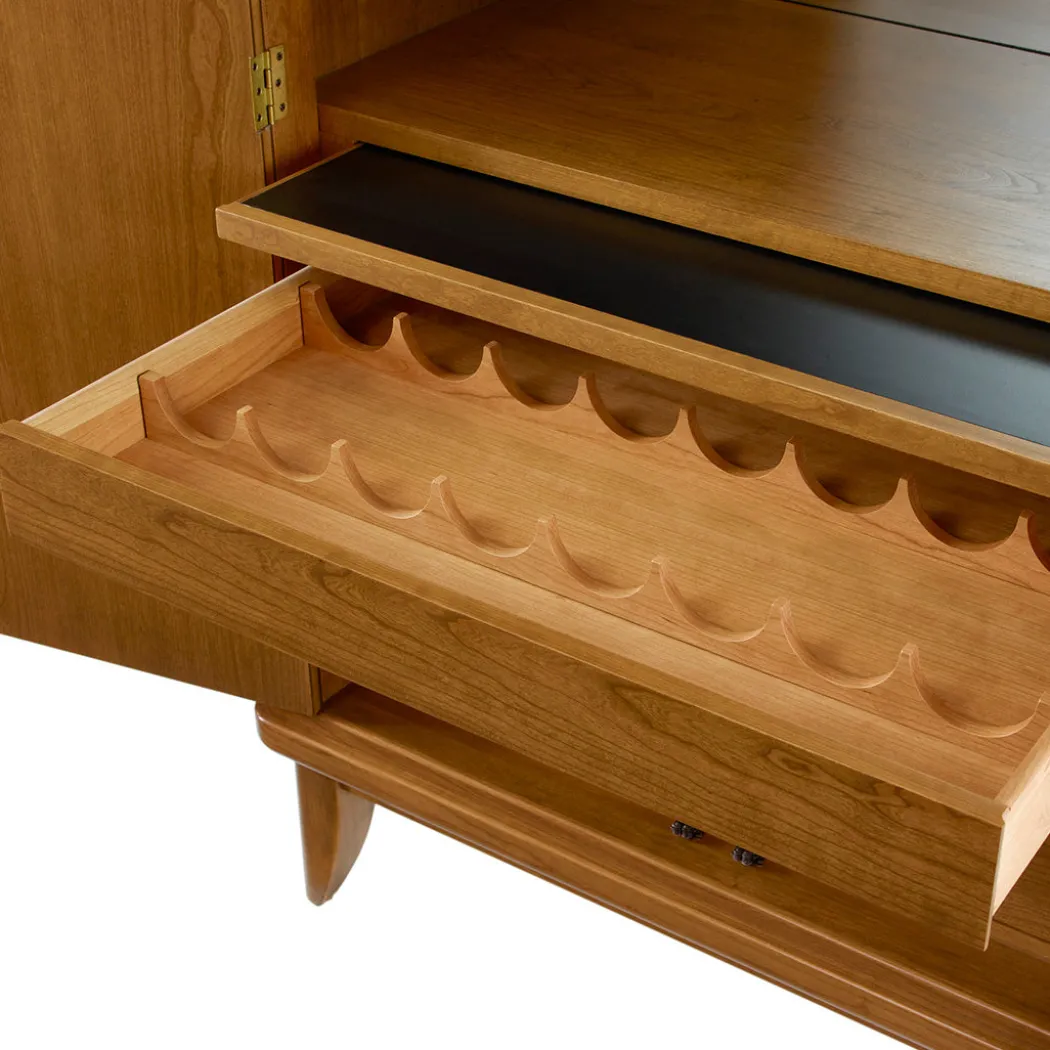 Martine Arched Bar Cabinet