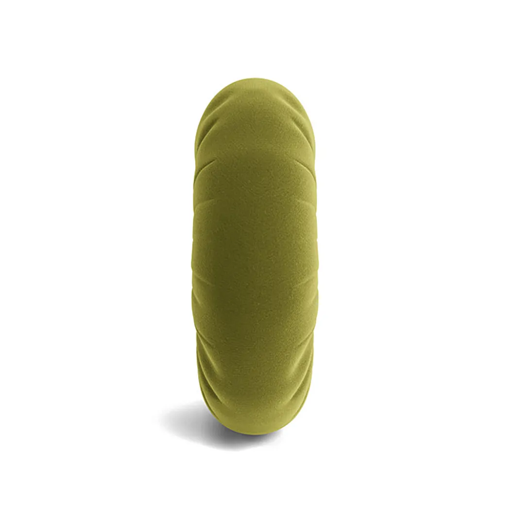 Minka Green Round Accent Pillow