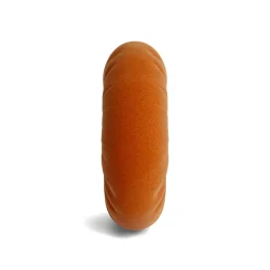 Minka Orange Round Accent Pillow