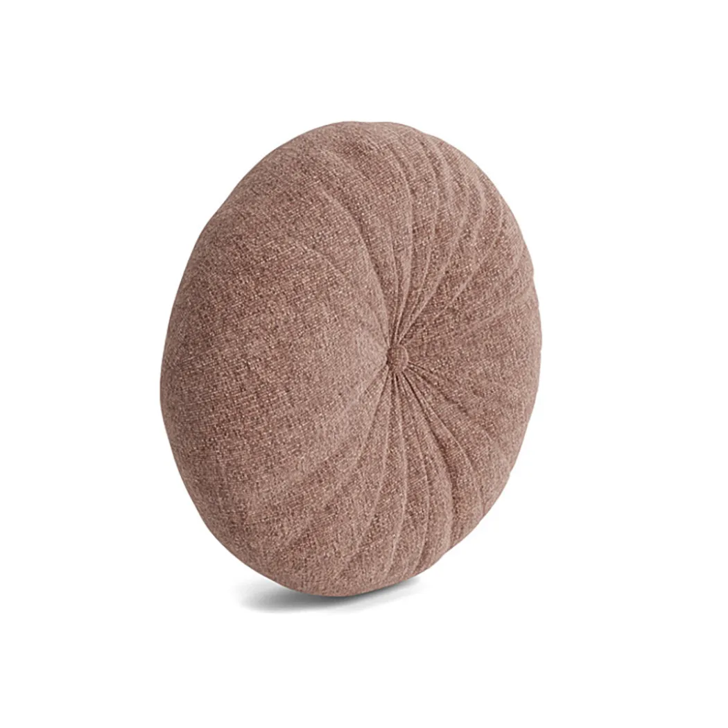 Minka Pink Round Accent Pillow
