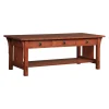 Mission 3 Drawer Cocktail Table