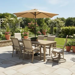 Montego Outdoor Sling Arm Chair