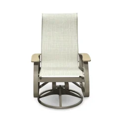 Montego Outdoor Sling Swivel Chair