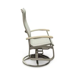 Montego Outdoor Sling Swivel Chair