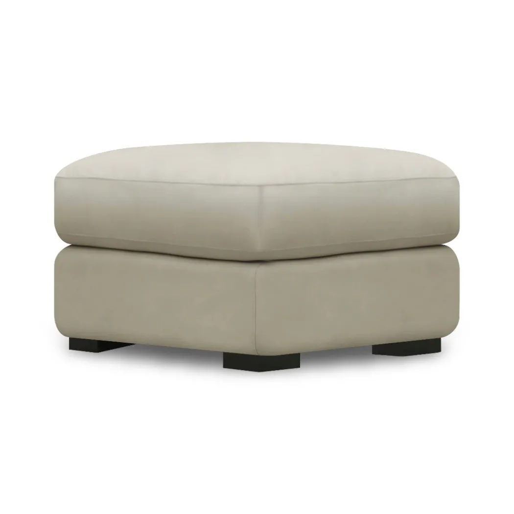 Montreal Leather Ottoman