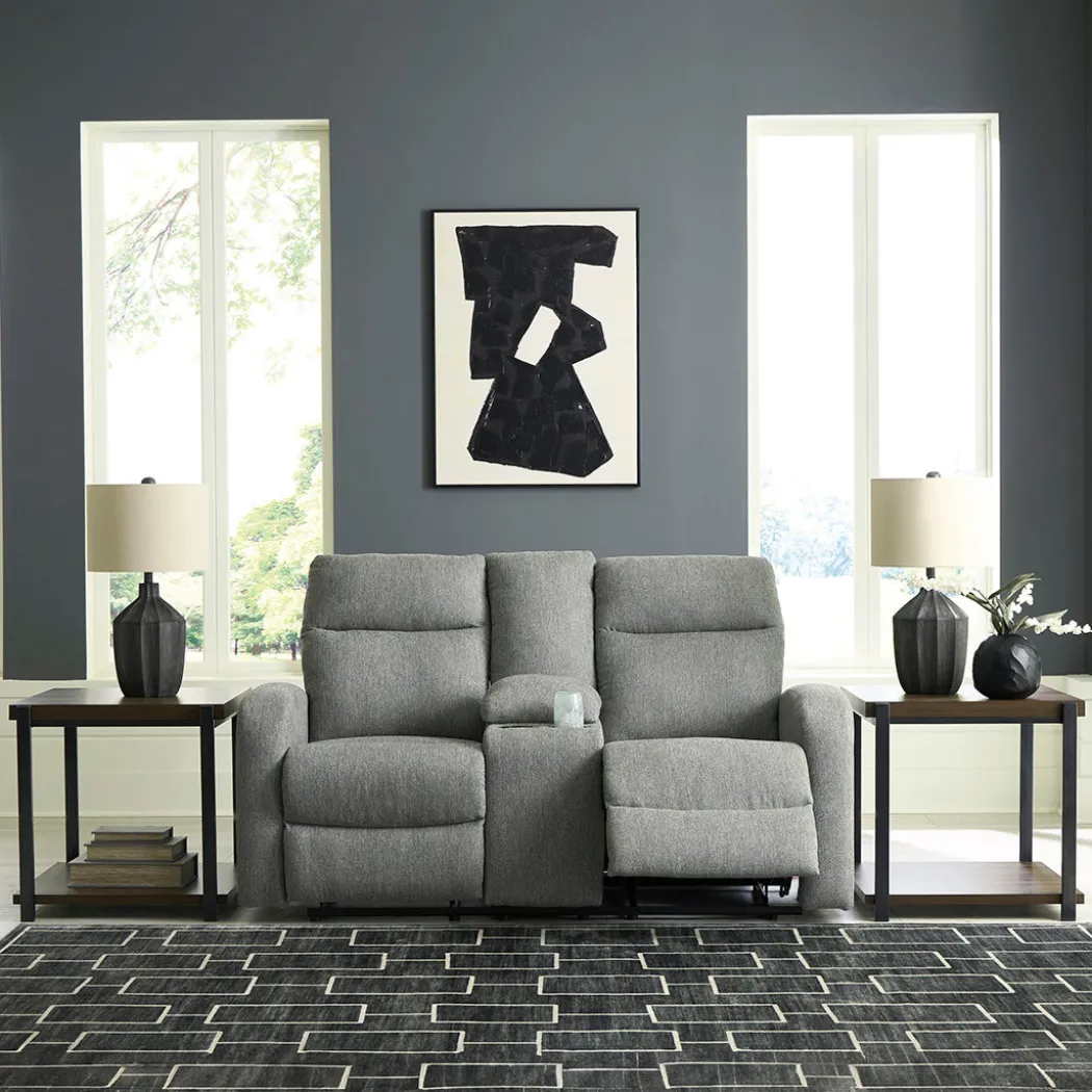 Moreau Reclining Loveseat with Console