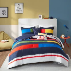 Morris Stripe Comforter Set