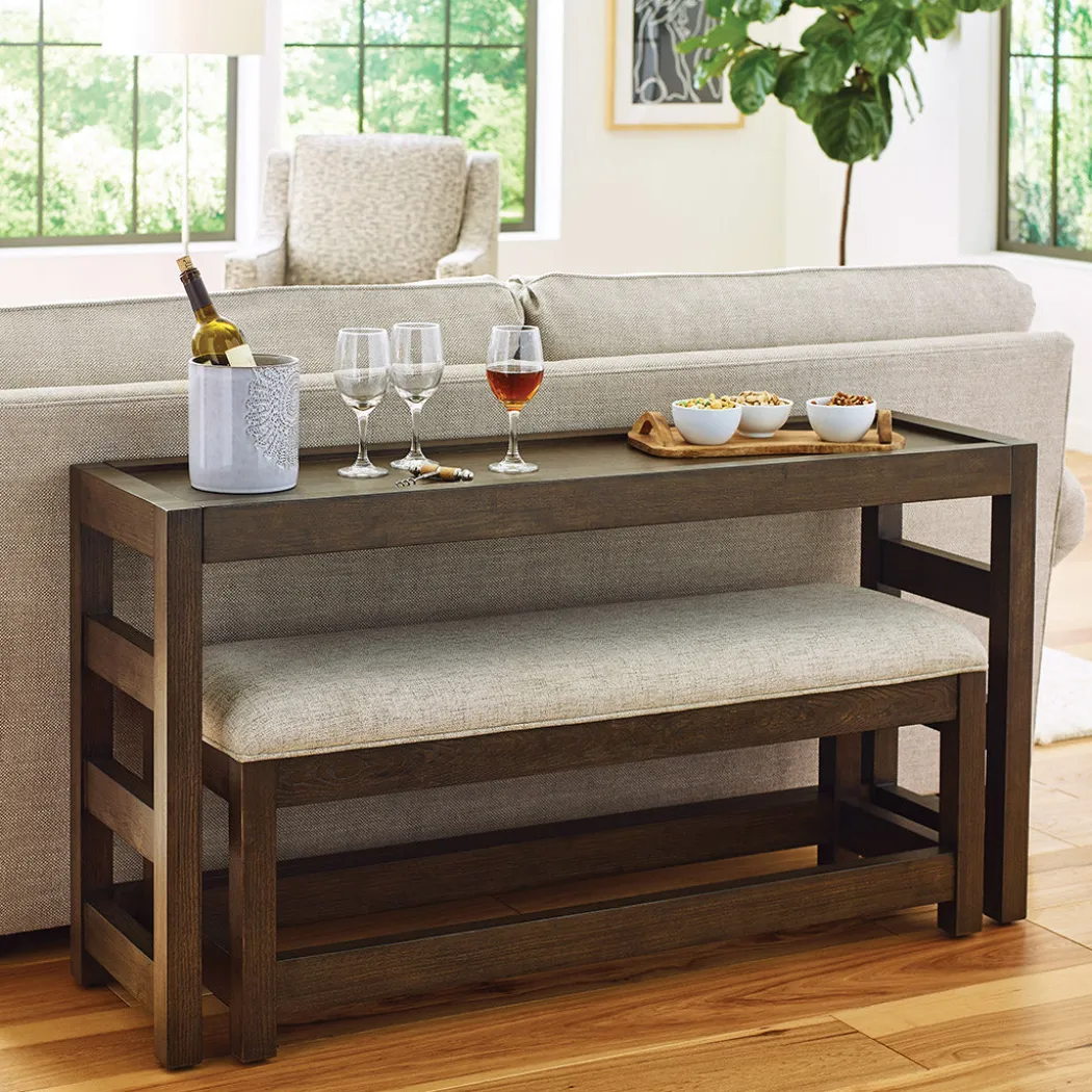 Nyles Console Table with Bench