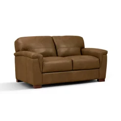 Olympia Leather Loveseat