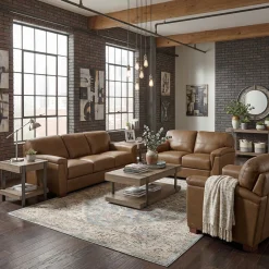 Olympia Leather Sofa