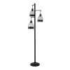 Painted Black Floor Lamp