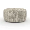 Passageway Round Cocktail Ottoman