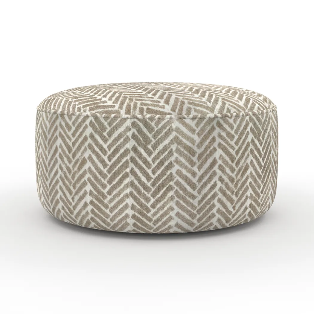 Passageway Round Cocktail Ottoman