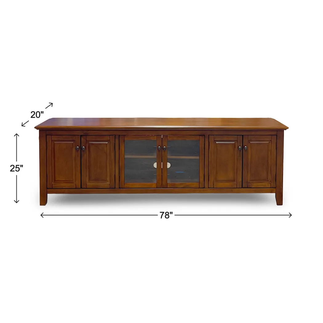 Pembroke TV Stand - Brown