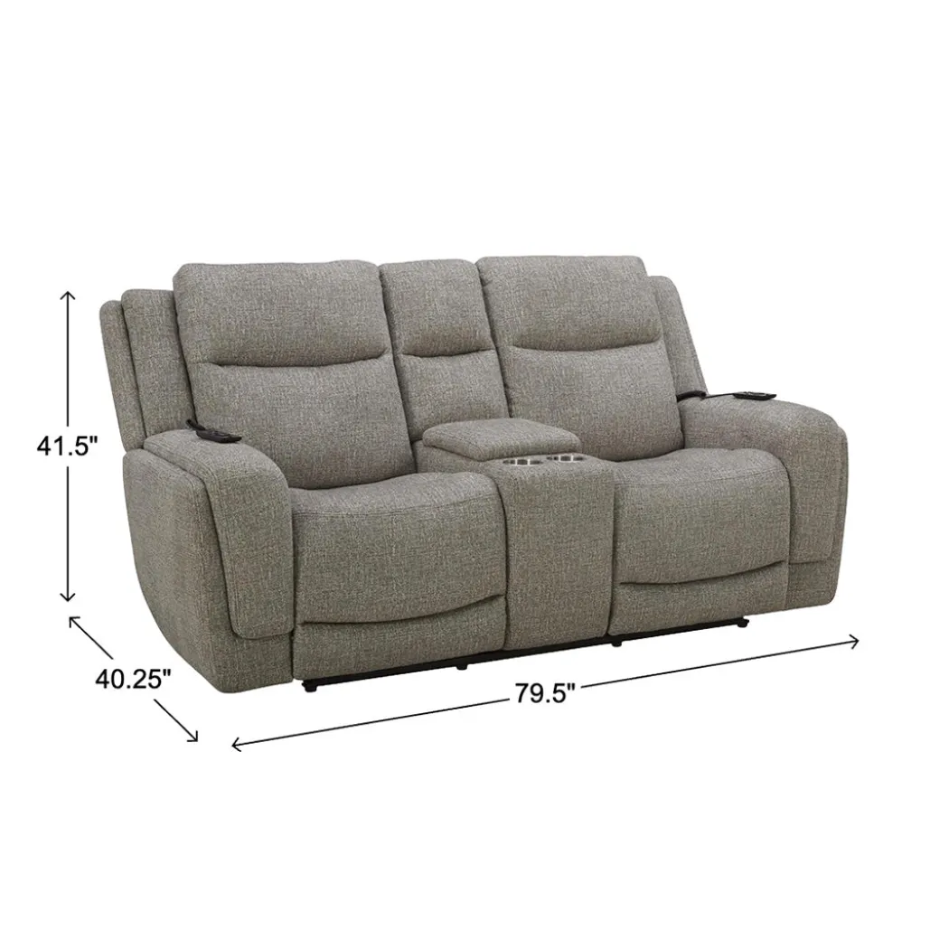 Penny Zero-G Power Reclining Loveseat w/ Heat & Massage
