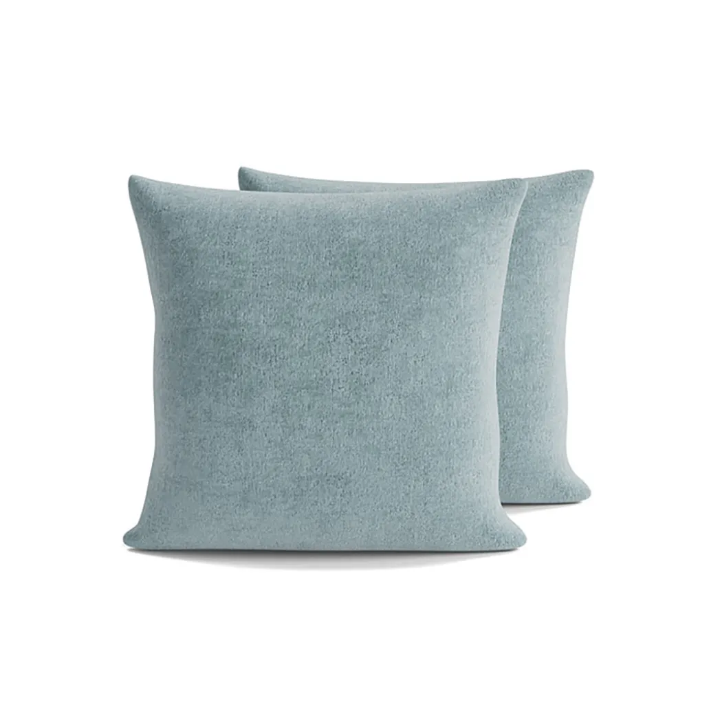 Plush Mist Accent Pillows (Set of 2)