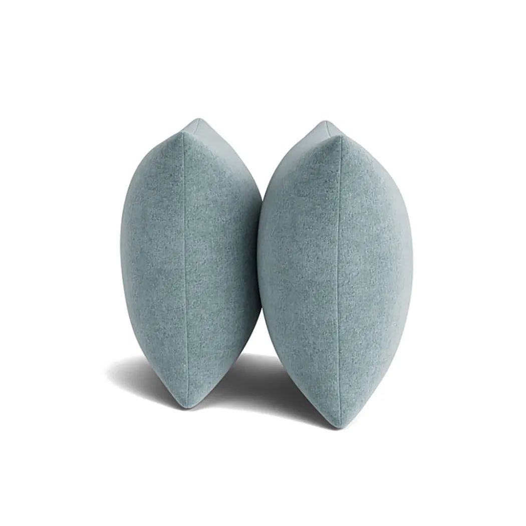 Plush Mist Accent Pillows (Set of 2)