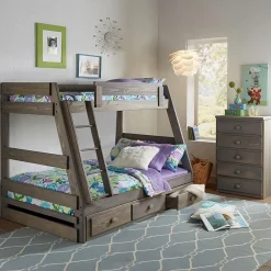 Quinn Gray Bunk Bed