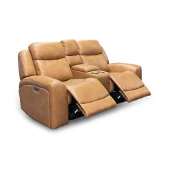 Reno Power Reclining Loveseat with Console