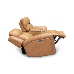 Reno Power Reclining Loveseat with Console