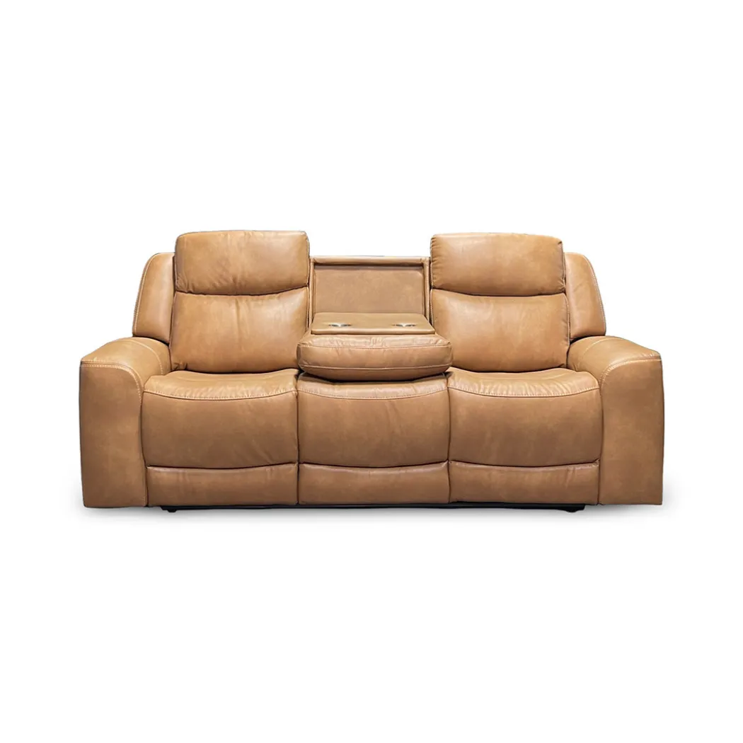 Reno Power Reclining Sofa with Drop Down Table
