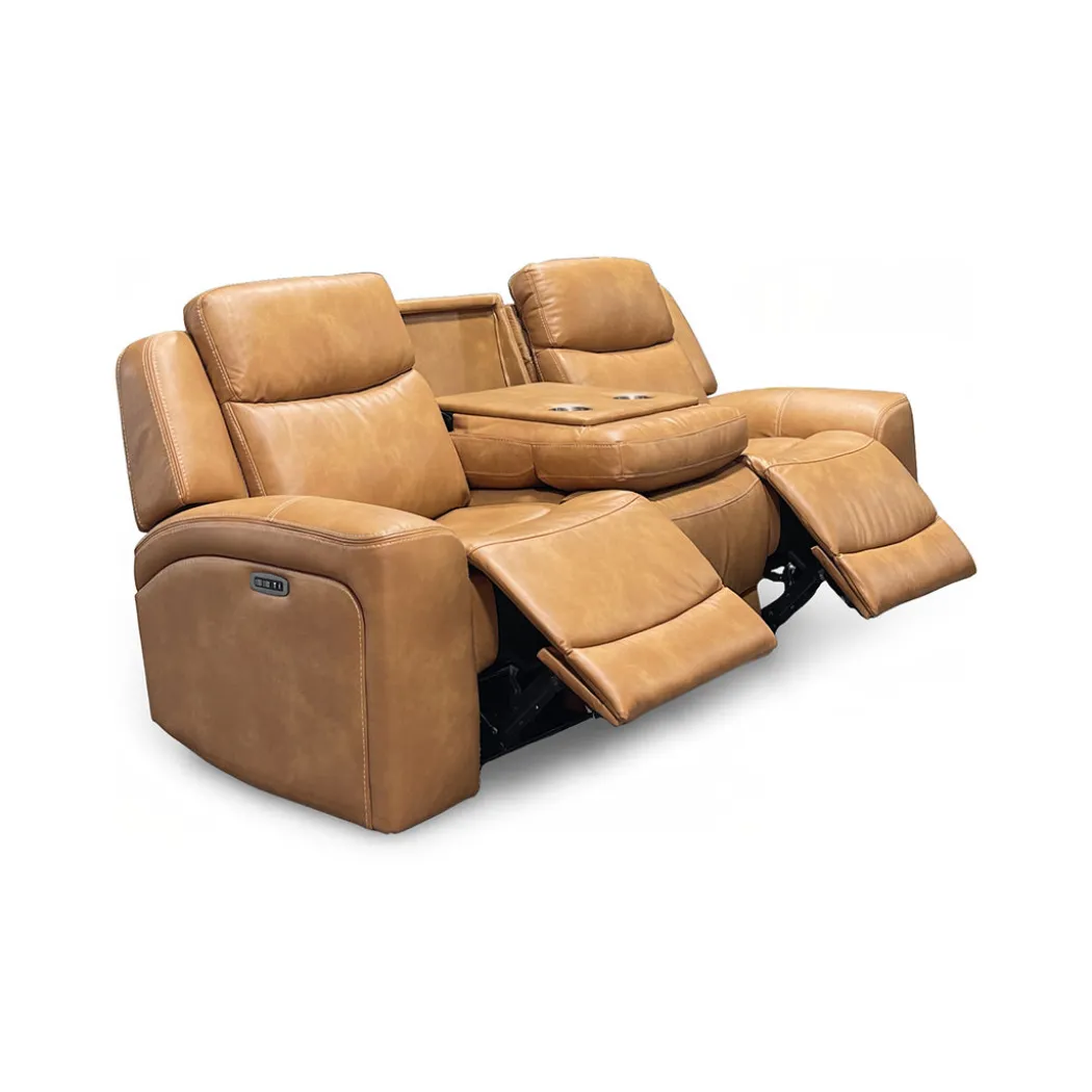 Reno Power Reclining Sofa with Drop Down Table