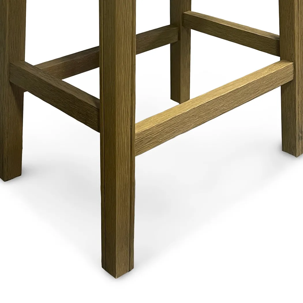 Rylan Upholstered Stool - Beige
