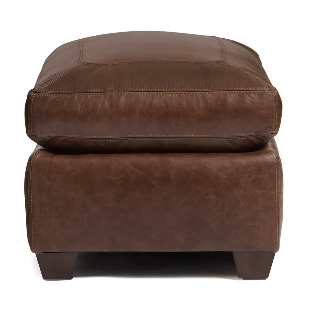 Santa Fe Leather Ottoman