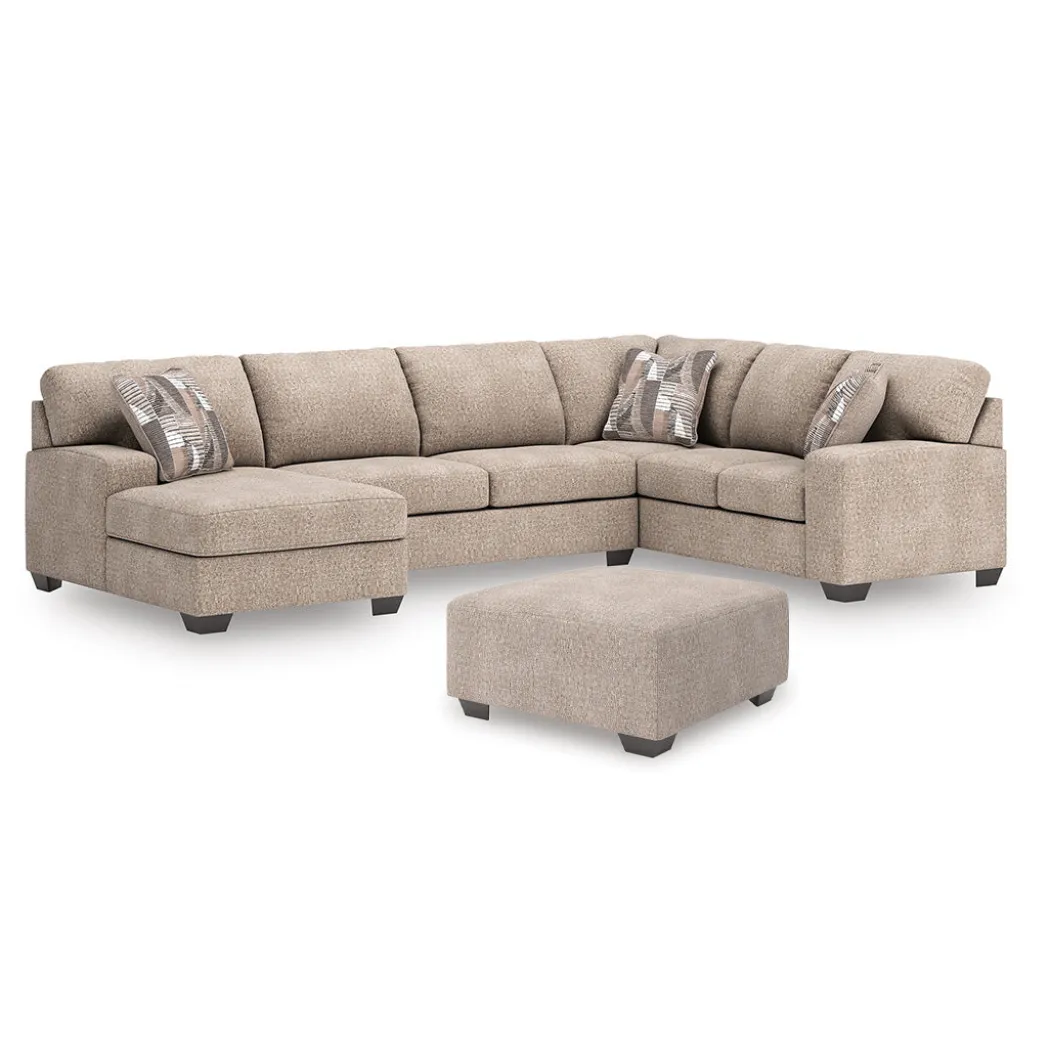 Seyler Sectional Left Chaise with Ottoman