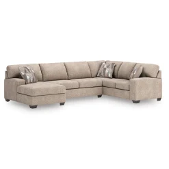 Seyler Sectional Left Chaise with Ottoman