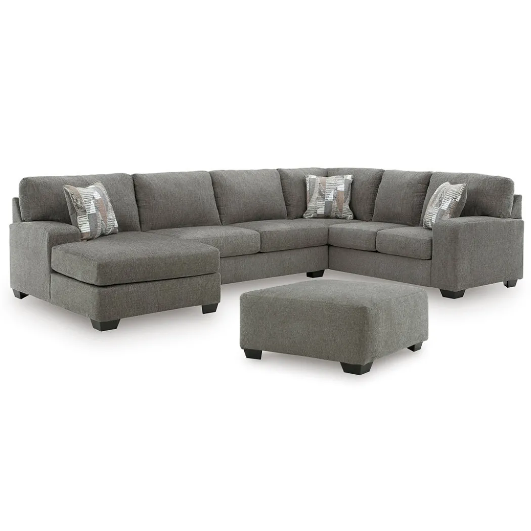 Seyler Sectional Left Chaise with Ottoman