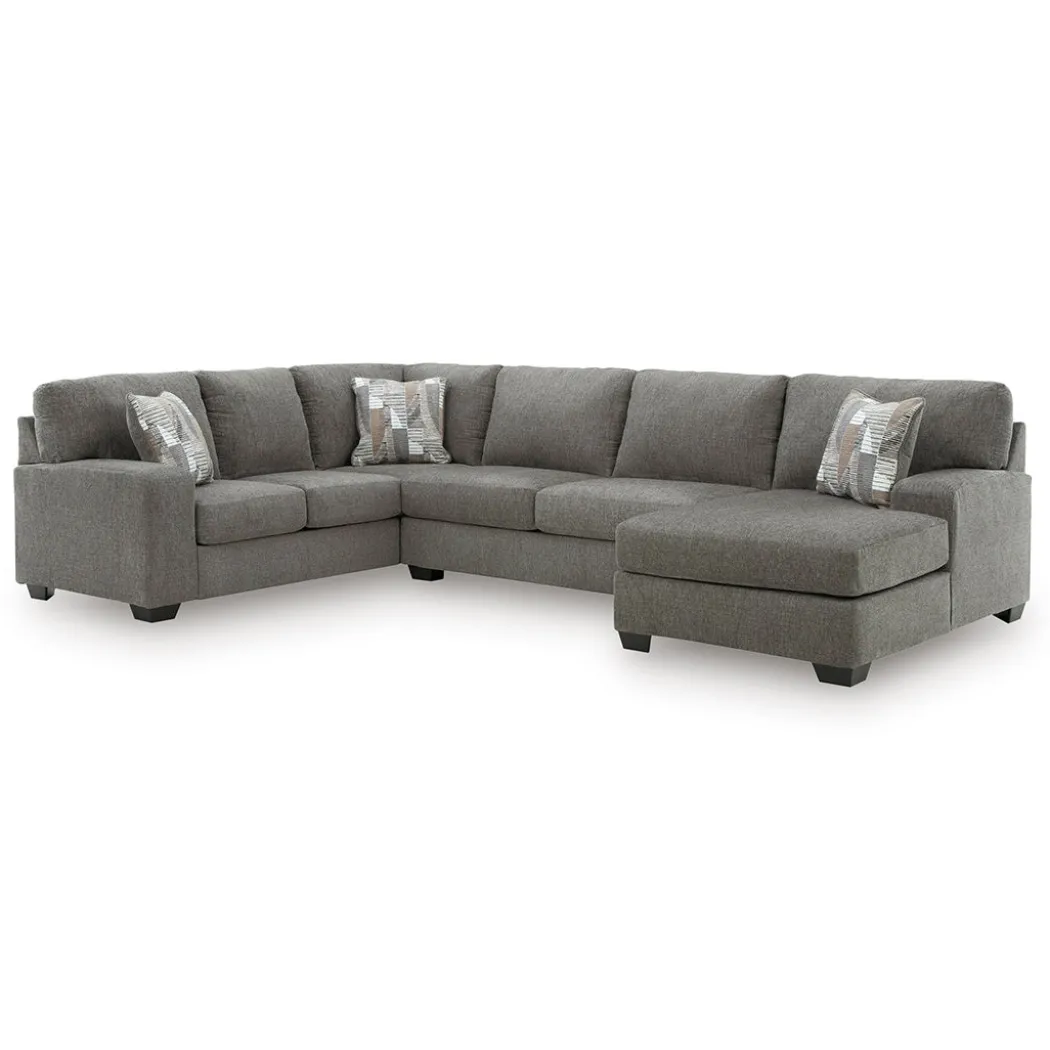 Seyler Sectional Right Chaise with Ottoman