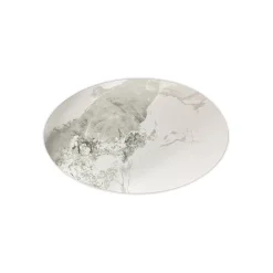 Sintered Stone Oval Cocktail Table