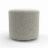 Small Round Ottoman with Casters