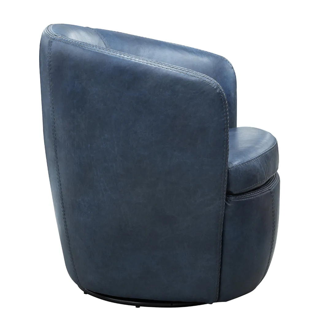 SoHo Leather Swivel Chair