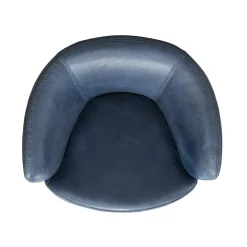 SoHo Leather Swivel Chair