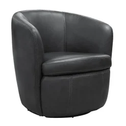 SoHo Leather Swivel Chair