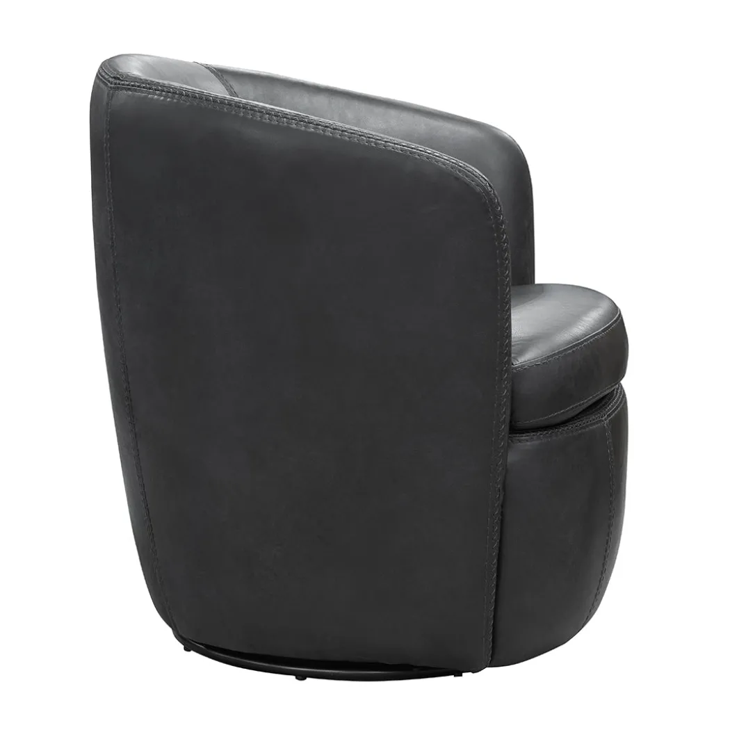 SoHo Leather Swivel Chair
