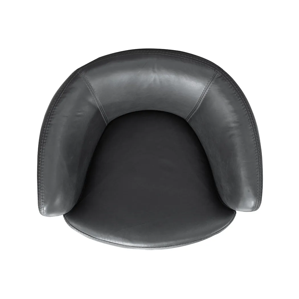 SoHo Leather Swivel Chair