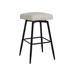 Square Bar Stool - Beige