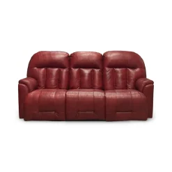 Suitably Leather Power Reclining Sofa